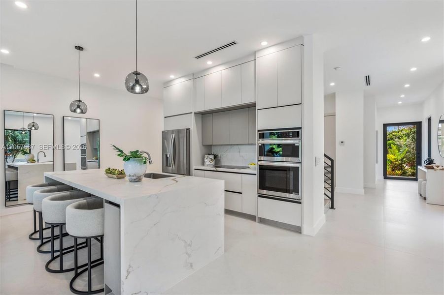 Furnished interior view inside a new home in , Fort Lauderdale (Image 11).