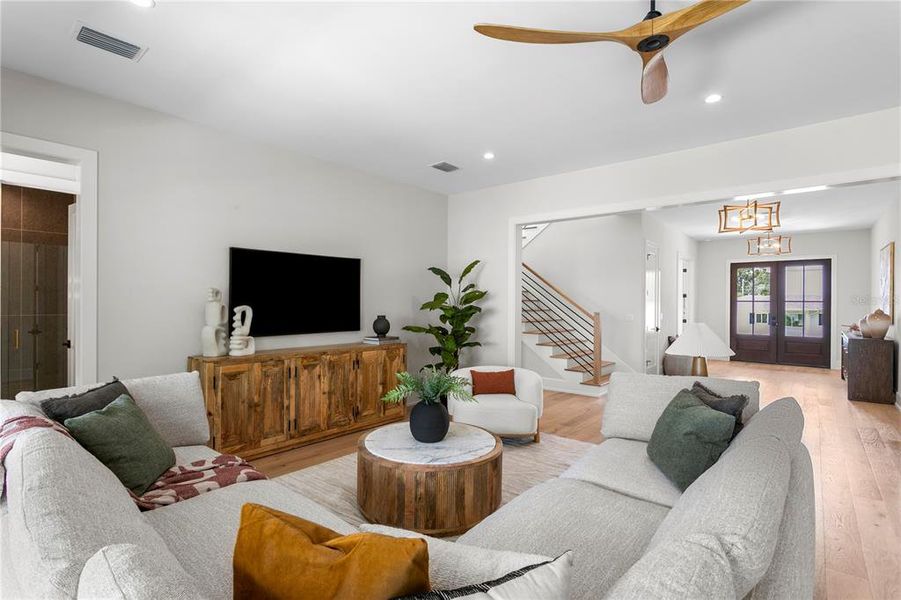 Furnished interior view inside a new home in , Tampa (Image 5).