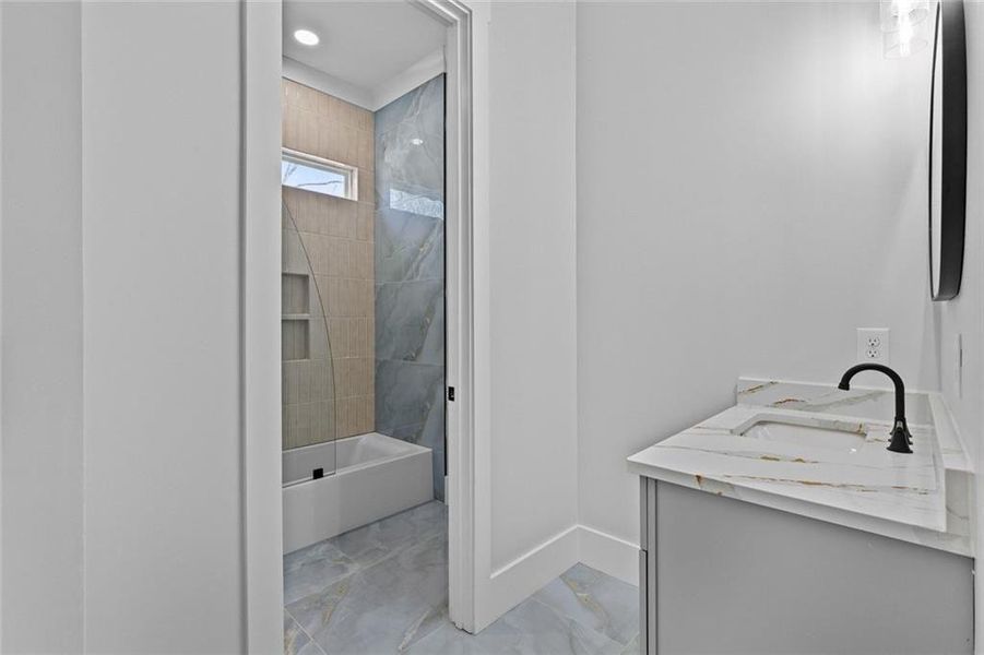 Furnished interior view inside a new home in , Winder (Image 18).