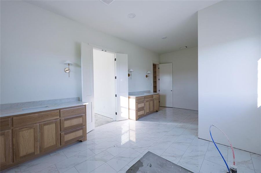 In-progress construction of a new home in , Aledo, TX (Image 6).