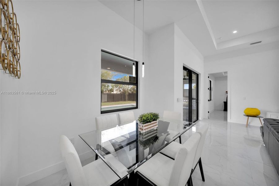 Furnished interior view inside a new home in , Cape Coral (Image 20).