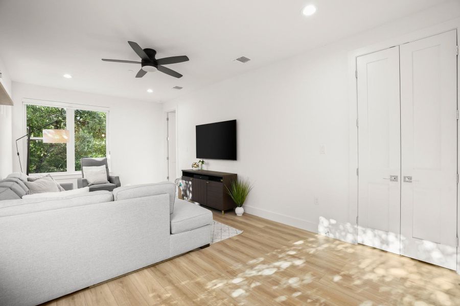 The bonus living area is ready for whatever your lifestyle needs. The bonus living area is ready for whatever your lifestyle needs.