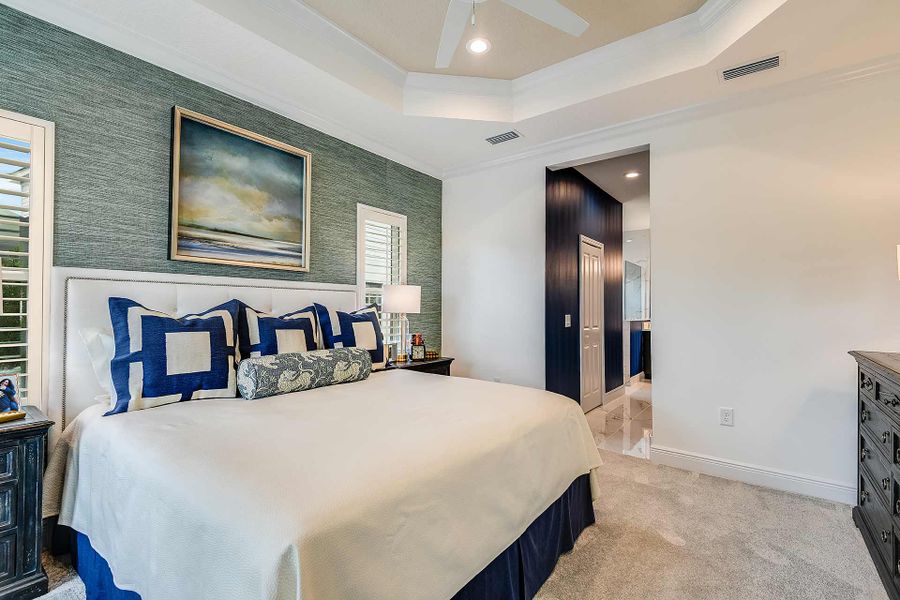 Furnished interior view inside a new home in Windward, Lakewood Ranch (Image 25).