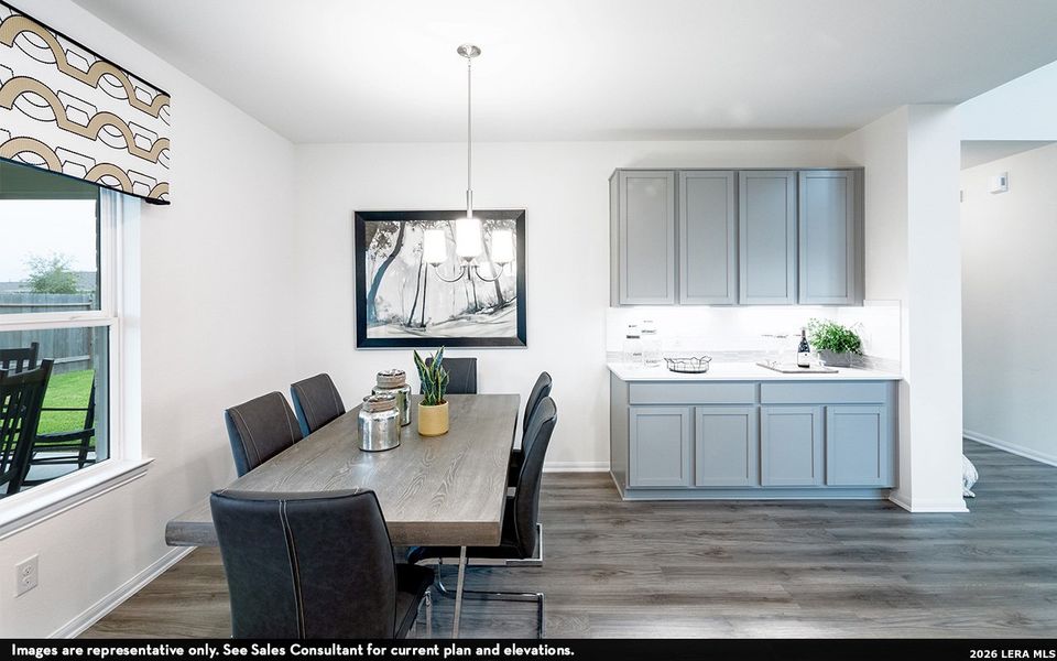 Furnished interior view inside a new home in , San Antonio (Image 15). Furnished interior view inside a new home in , San Antonio (Image 15).