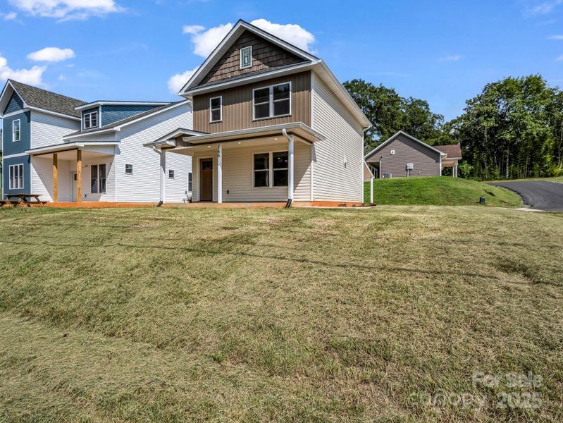 Front exterior of a new home in , Spindale, NC, highlighting curb appeal (Image 20).