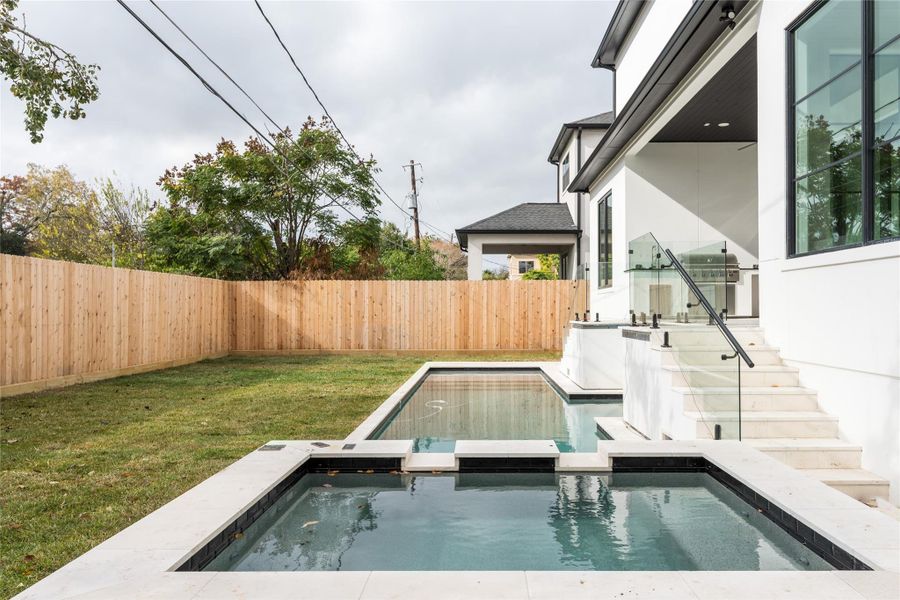 Exterior details and patio area of a home in , Bellaire (Image 25). Exterior details and patio area of a home in , Bellaire (Image 25).
