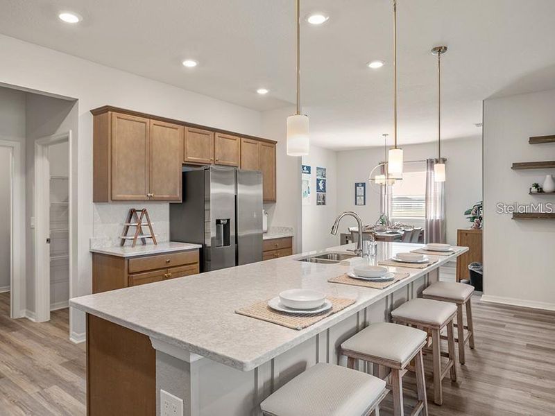 Furnished interior view inside a new home in Copperleaf, Ocala (Image 8).