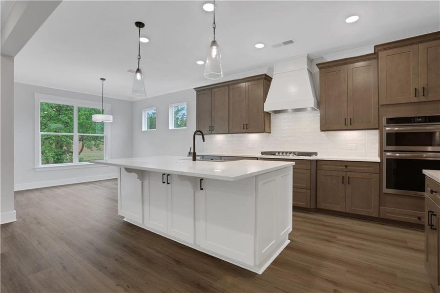 Furnished interior view inside a new home in Arbor West, Dawsonville (Image 11).