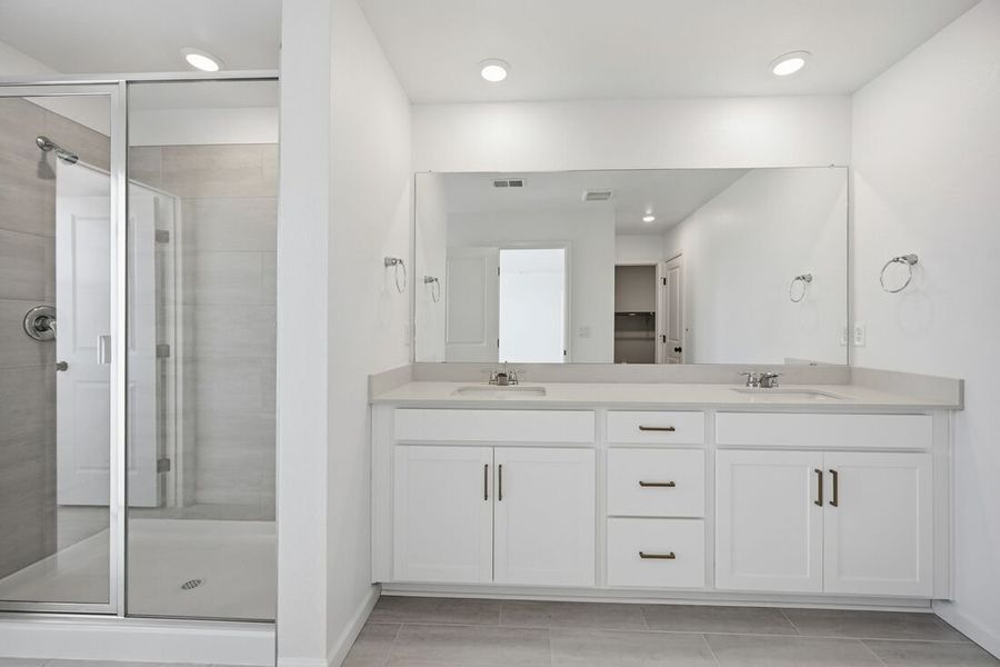 Furnished interior view inside a new home in Macanta, Castle Rock (Image 8).