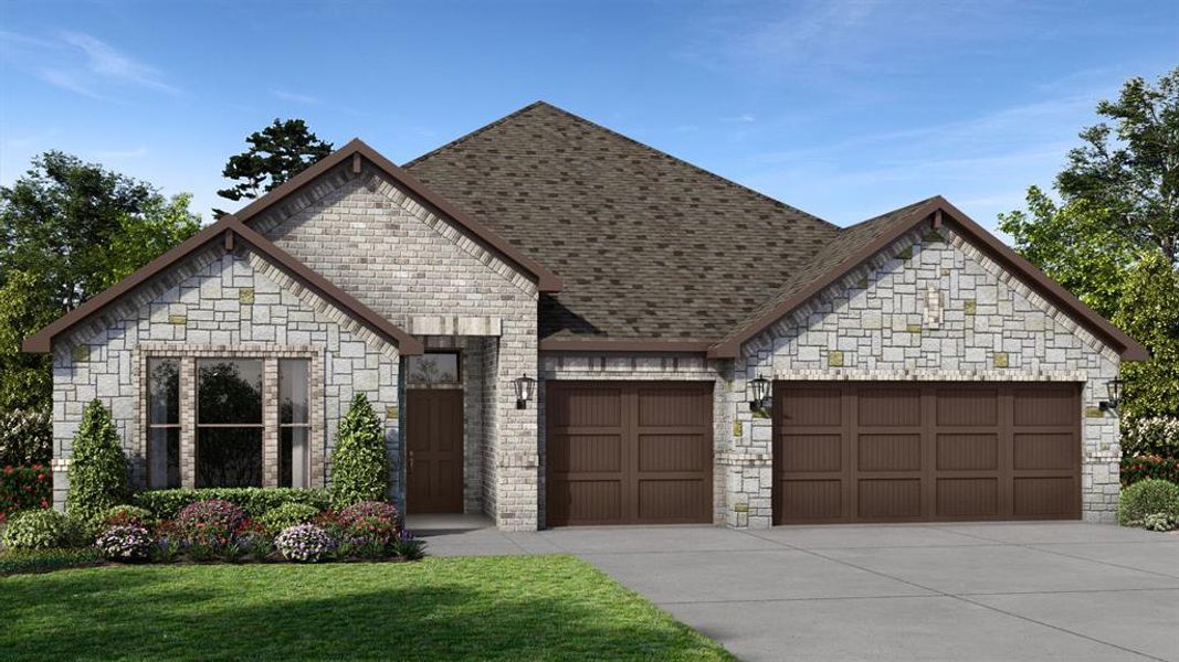 Front Elevation - D.R. Horton's Legacy Floorplan Elevation B - All Home and community information, including pricing, included features, terms, availability and amenities, are subject to change at any time without notice or obligation. All Drawings, pictures, photographs, video, square footages, floor plans, elevations, features, colors and sizes are approximate for illustration purposes only and will vary from the homes as built. Front Elevation - D.R. Horton's Legacy Floorplan Elevation B - All Home and community information, including pricing, included features, terms, availability and amenities, are subject to change at any time without notice or obligation. All Drawings, pictures, photographs, video, square footages, floor plans, elevations, features, colors and sizes are approximate for illustration purposes only and will vary from the homes as built.