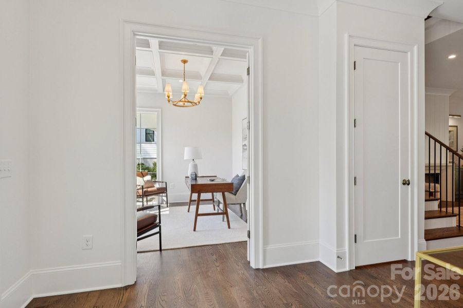 Furnished interior view inside a new home in , Charlotte (Image 32). Furnished interior view inside a new home in , Charlotte (Image 32).