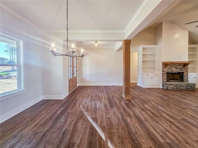 Spacious, unfurnished interior of a new home in , Rockmart (Image 34).