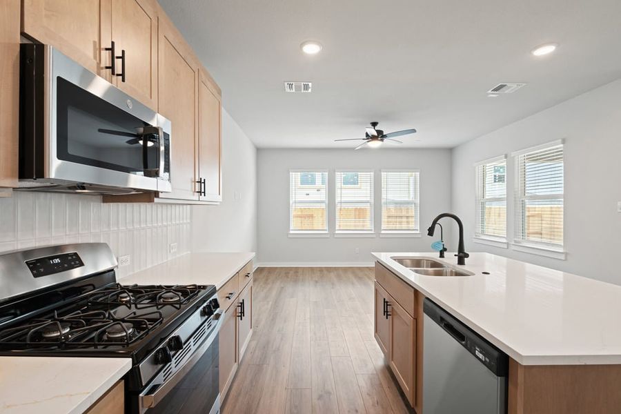 Furnished interior view inside a new home in Union Collection at Park Central, Georgetown (Image 13).