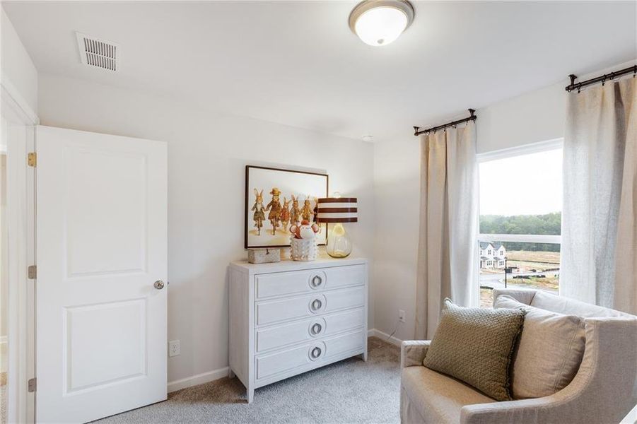 Furnished interior view inside a new home in , Conyers (Image 22).