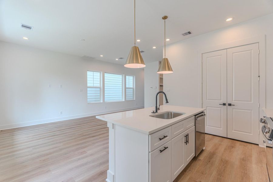 Furnished interior view inside a new home in , Houston (Image 14). Furnished interior view inside a new home in , Houston (Image 14).