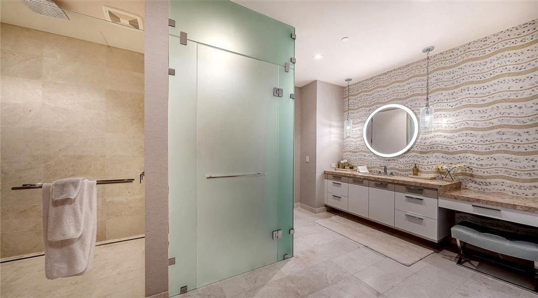 Furnished interior view inside a new home in , Longboat Key (Image 52). Furnished interior view inside a new home in , Longboat Key (Image 52).