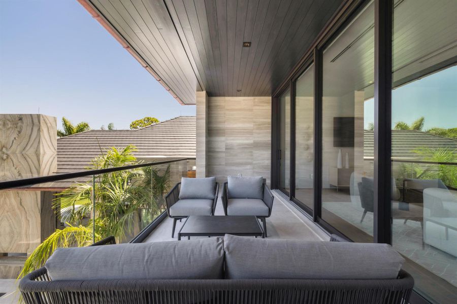 Furnished interior view inside a new home in , Jupiter (Image 12).