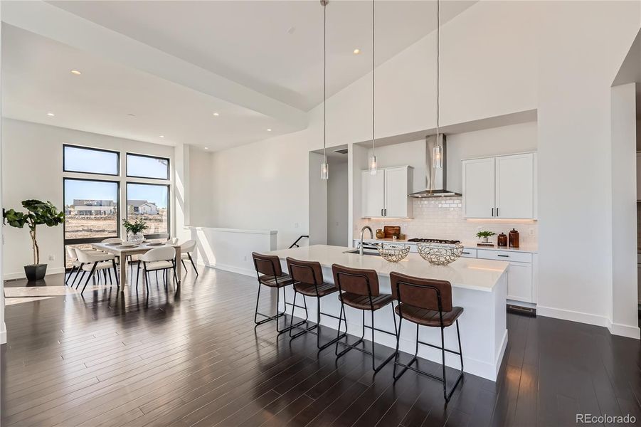 Furnished interior view inside a new home in , Parker (Image 6).