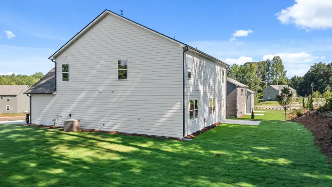 Representative exterior details of a home built from the Elle by D.R. Horton in South Wind, South Fulton (Image 3).