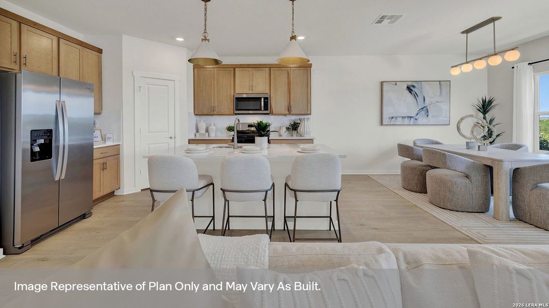 Furnished interior view inside a new home in Mayfair, New Braunfels (Image 19).