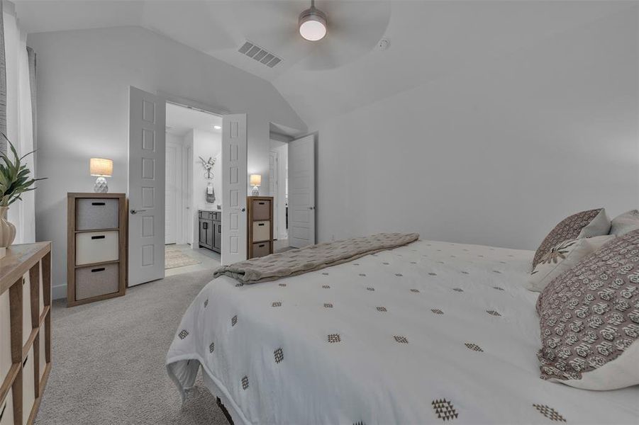 Furnished interior view inside a new home in Karis, Crowley (Image 9).