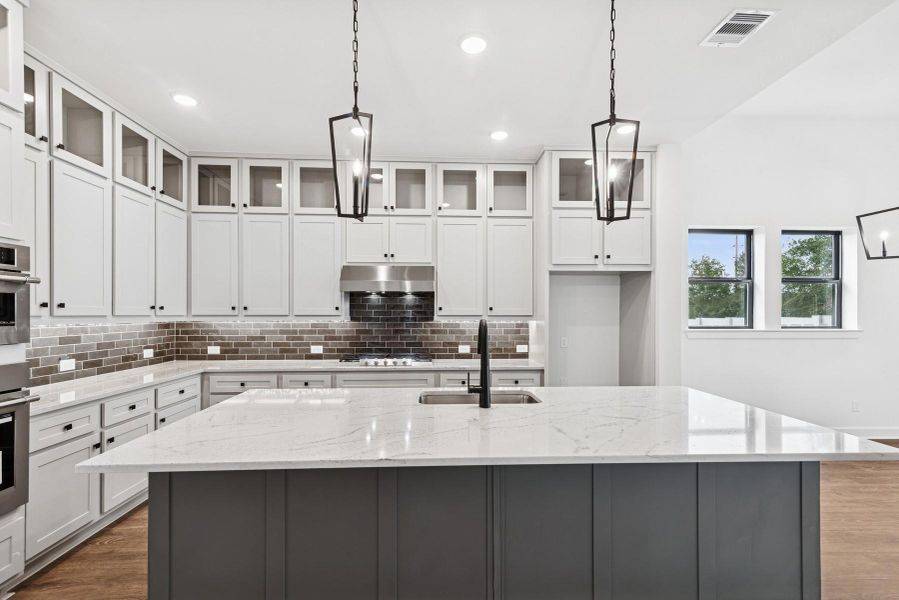 Furnished interior view inside a new home in Colton 45' Homesites, Todd Mission (Image 9).