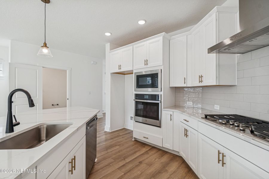 Furnished interior view inside a new home in Kettering at eTown - Traditional Collection, Jacksonville (Image 10).