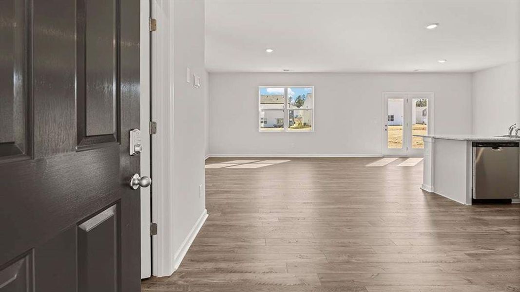 Spacious, unfurnished interior of a new home in Sherwood Manor, South Fulton (Image 13). Spacious, unfurnished interior of a new home in Sherwood Manor, South Fulton (Image 13).