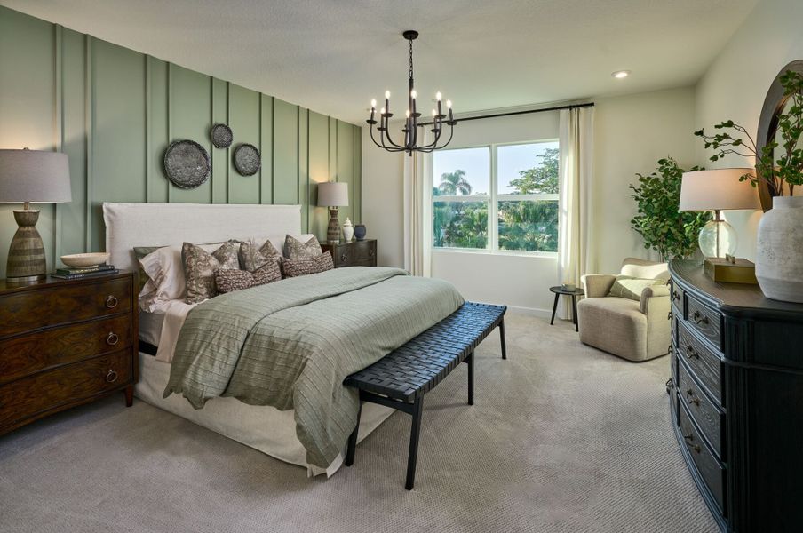Representative furnished interior of a home built from the Saratoga by Mattamy Homes in Forest, Greenacres (Image 9). Representative furnished interior of a home built from the Saratoga by Mattamy Homes in Forest, Greenacres (Image 9).