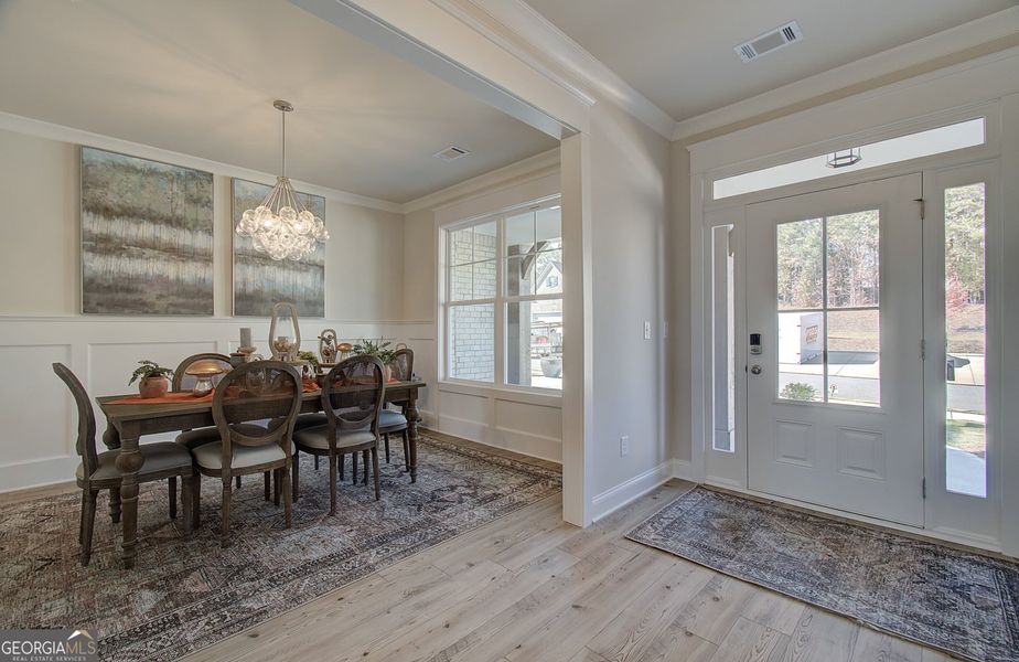 Furnished interior view inside a new home in Summerlin, Winder (Image 5). Furnished interior view inside a new home in Summerlin, Winder (Image 5).