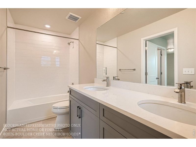 Furnished interior view inside a new home in , Boulder (Image 8).