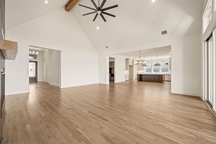 Spacious, unfurnished interior of a new home in NorthGlen, Haslet (Image 39).