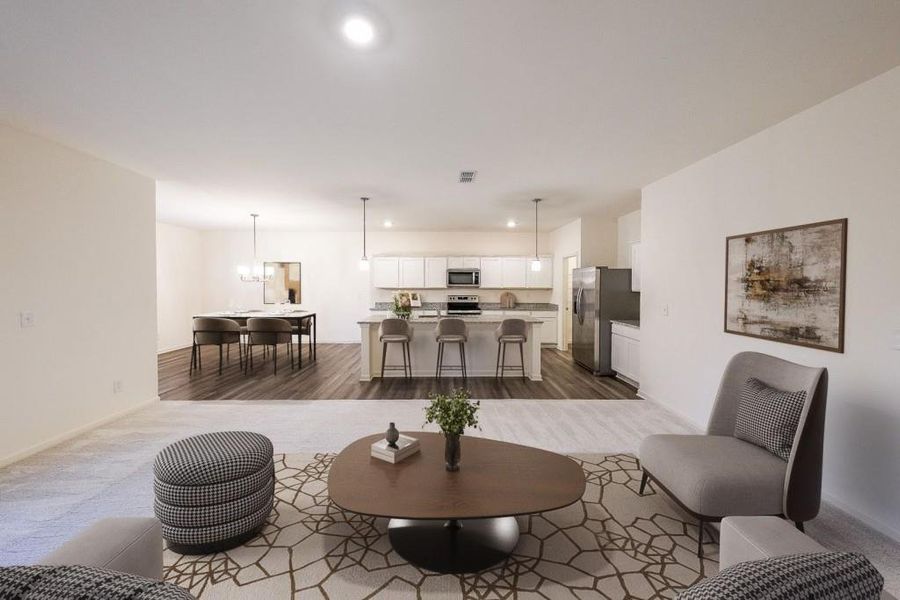 Furnished interior view inside a new home in , Villa Rica (Image 8).