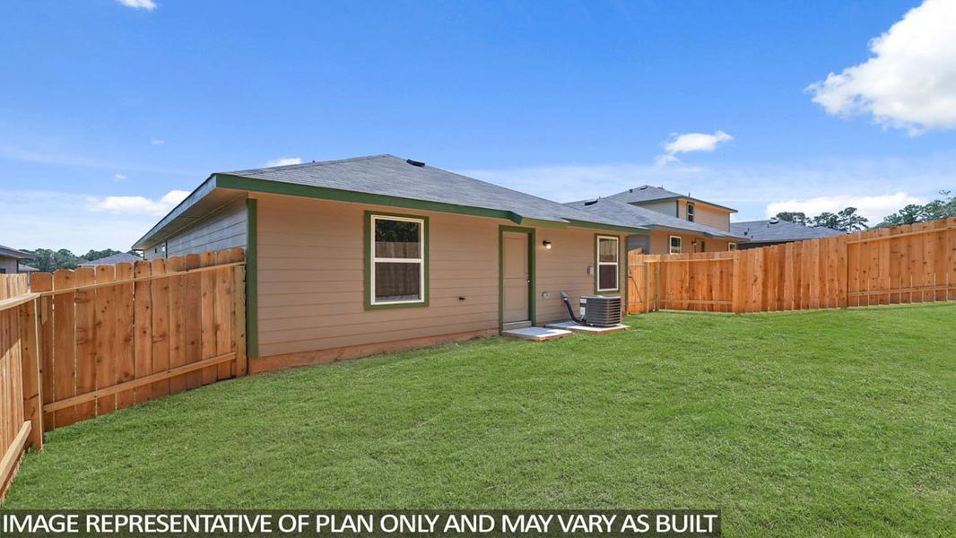 Front exterior of a new home in McCrorey Trails, Conroe, TX, highlighting curb appeal (Image 14). Front exterior of a new home in McCrorey Trails, Conroe, TX, highlighting curb appeal (Image 14).