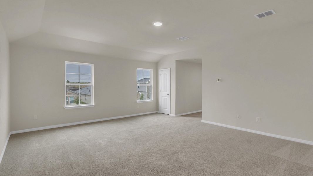 Spacious, unfurnished interior of a new home in Carillon, Manor (Image 23). Spacious, unfurnished interior of a new home in Carillon, Manor (Image 23).