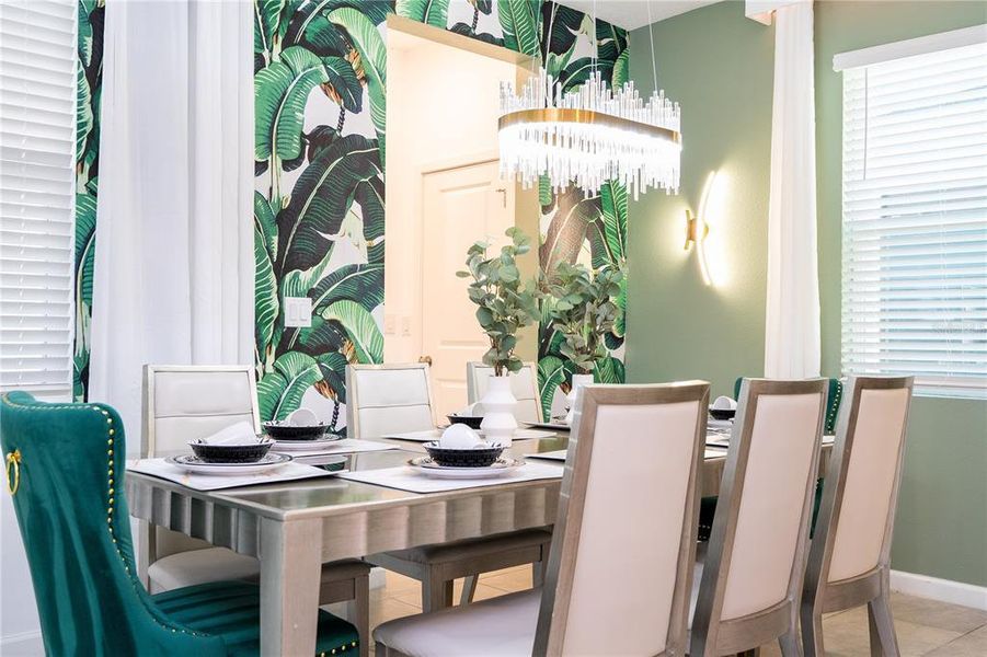 Furnished interior view inside a new home in , Kissimmee (Image 15).