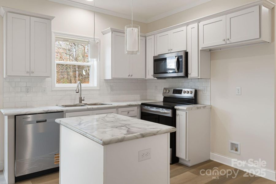 Furnished interior view inside a new home in , Swannanoa (Image 5).