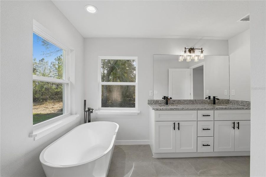 Furnished interior view inside a new home in , Ocala (Image 12).