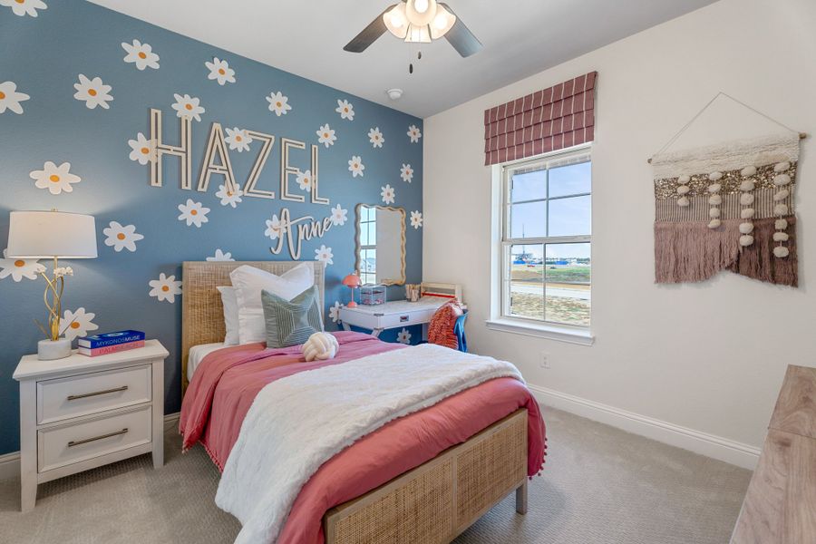 Representative furnished interior of a home built from the Avalon by Beazer Homes in Goodland: Overlook 60', Midlothian (Image 6).