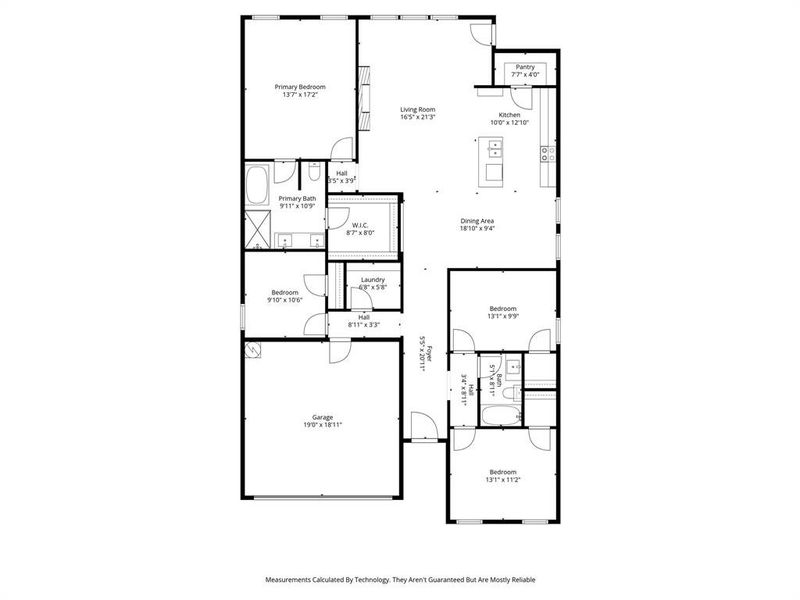 2D floor plan layout of this home in , Waxahachie, TX (Image 5).