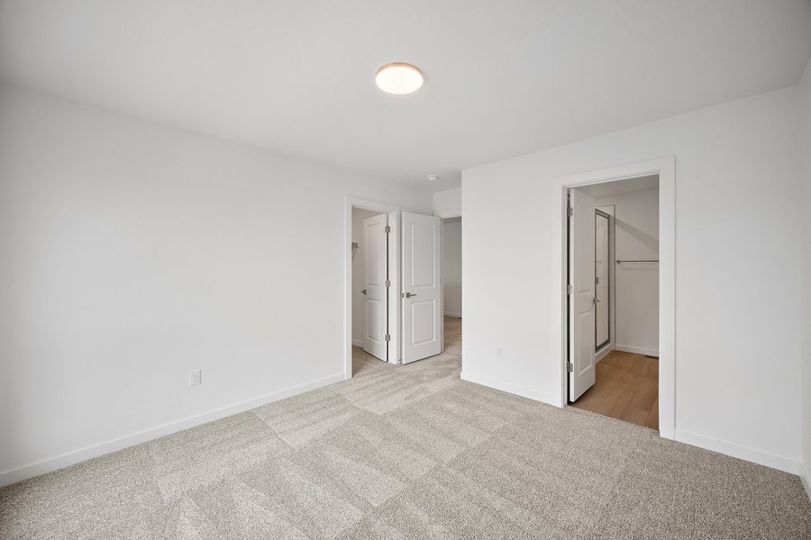 Spacious, unfurnished interior of a new home in The Commons at Victory Ridge, Colorado Springs (Image 26). Spacious, unfurnished interior of a new home in The Commons at Victory Ridge, Colorado Springs (Image 26).