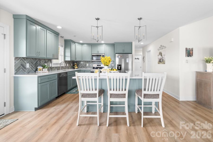 Furnished interior view inside a new home in , Lincolnton (Image 20).
