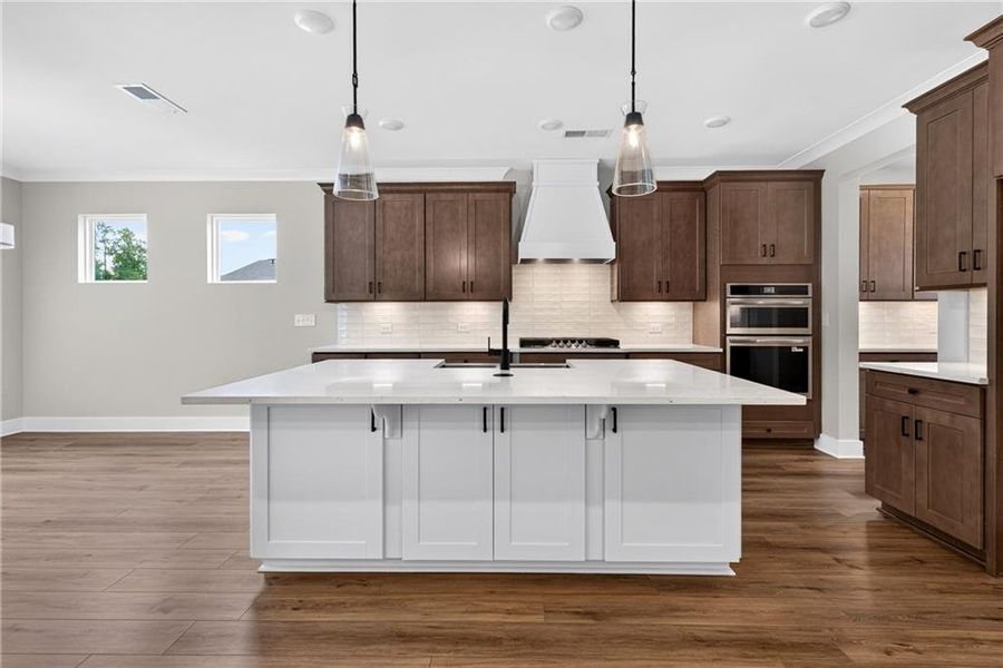 Furnished interior view inside a new home in Arbor West, Dawsonville (Image 9).