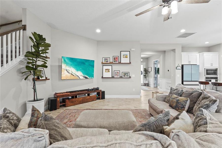 Furnished interior view inside a new home in , Parrish (Image 7).