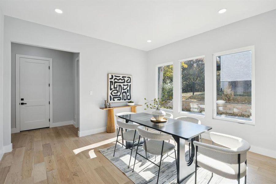 Furnished interior view inside a new home in , Cedar Hill (Image 6).