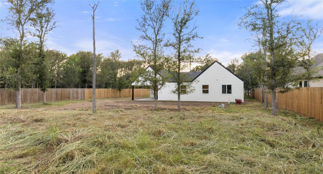 Exterior details and patio area of a home in , Bastrop (Image 24).