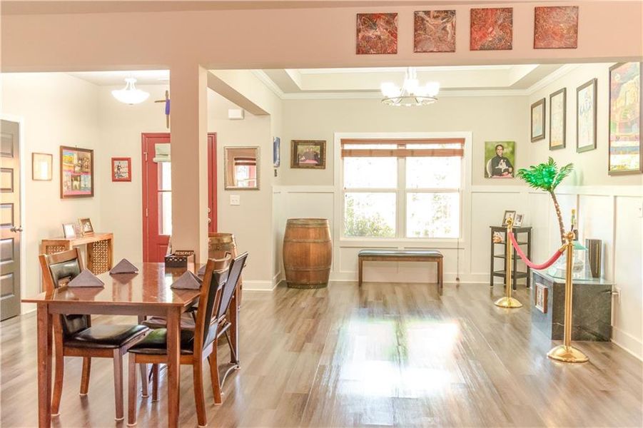 Furnished interior view inside a new home in , Mansfield (Image 8).
