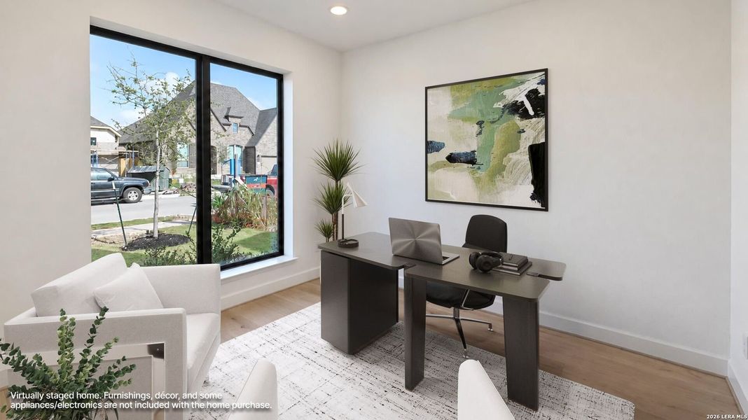 Furnished interior view inside a new home in Mayfair, New Braunfels (Image 9).