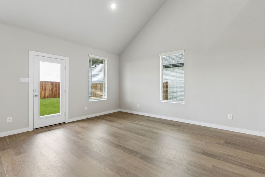 Dining Room in the Winters home plan by Trophy Signature Homes – REPRESENTATIVE PHOTO