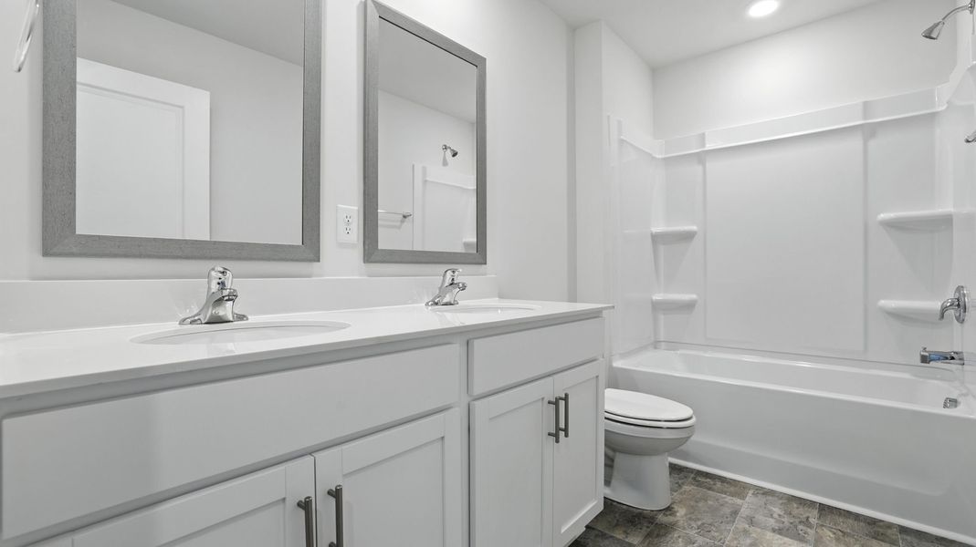 Furnished interior view inside a new home in Treemont Commons, Wellford (Image 12). Furnished interior view inside a new home in Treemont Commons, Wellford (Image 12).